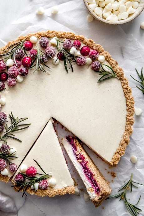 White Chocolate Cranberry Tart