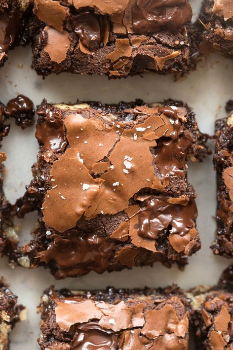 Best Fudgy Vegan Brownies (Gluten Free)