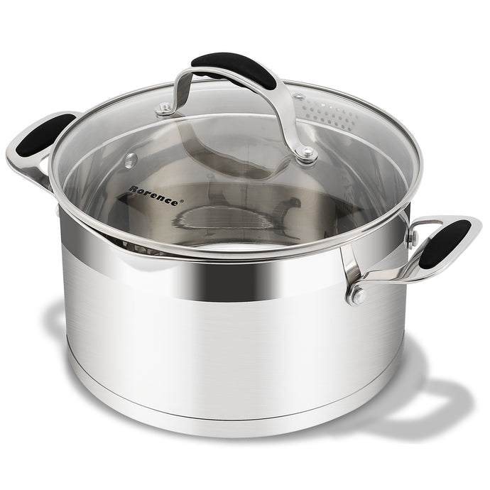 6qt stock pot cooking soup kitchen metal